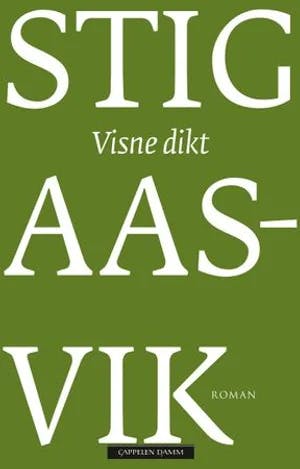 Omslag: "Visne dikt" av Stig Aasvik